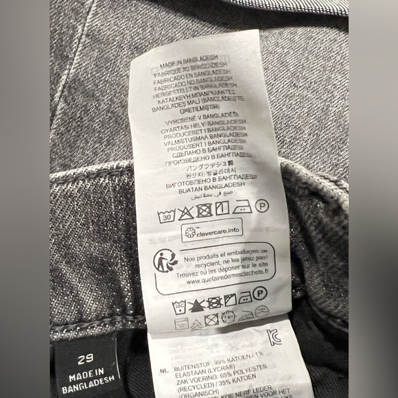 G-STAR Raw Shorts Womens Tedie Ultra High Rise Denim Faded Carbon Size 29 - Picture 16 of 16